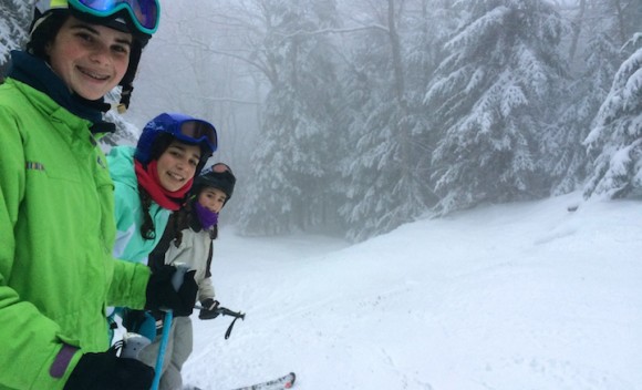Free range kids at Vermont's Bolton Valley Resort