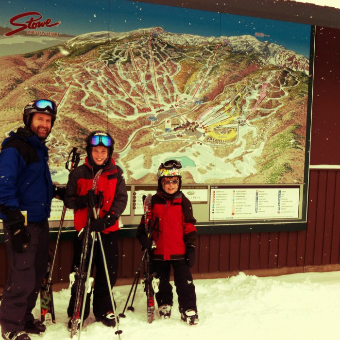 Skiing Stowe Mountain Resort With Kids