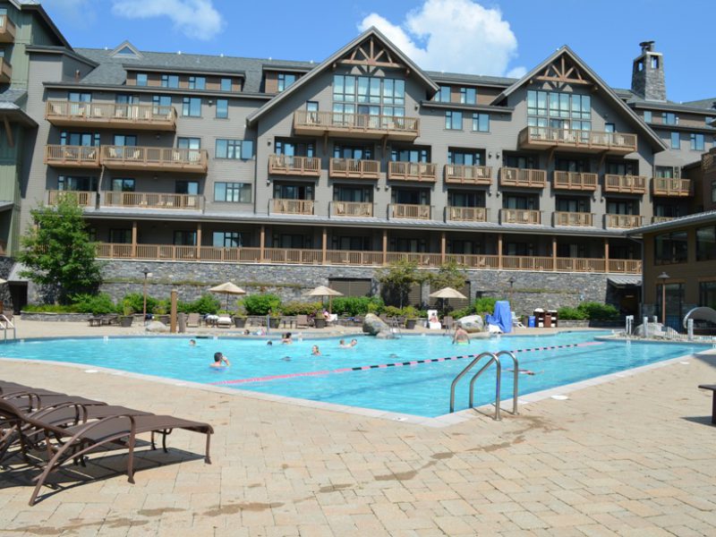 Summer Luxury for Families at the Stowe Mountain Lodge