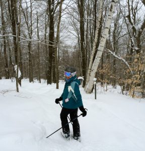 Magic Mountain Vermont skiing trees