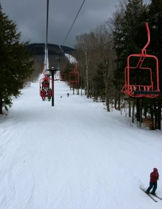 Magic Mountain Vermont Red Chair