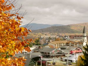 Stratton Mountain Resort Village Fall