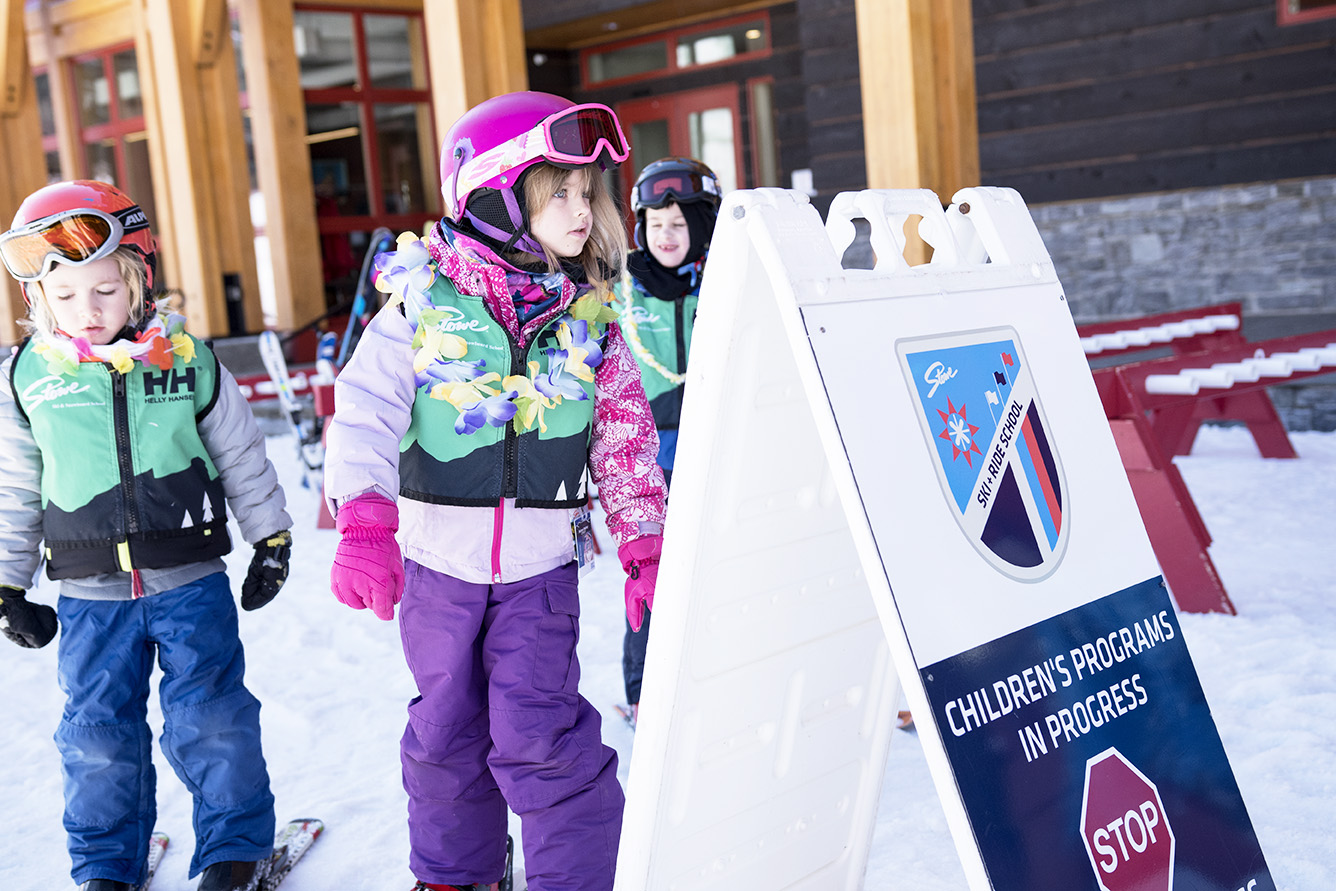 adventure center Stowe ski school