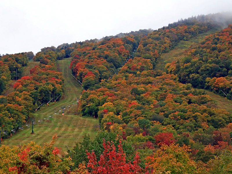Fall Foliage is Peaking at Vermont Resorts