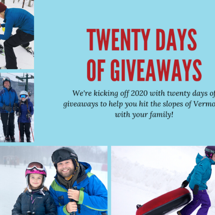 Twenty Days of Vermont Family Giveaways for 2020