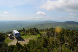 Okemo fire tower view