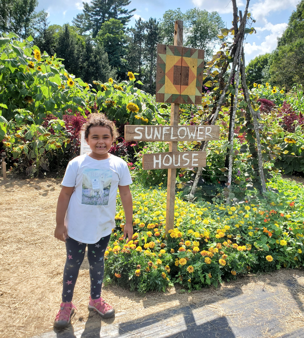 The Sunflower House at Billings Farm & Museum