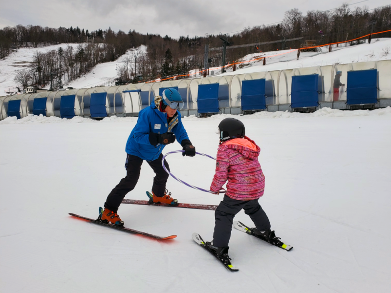 Learning to Ski at Bromley