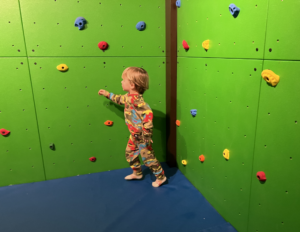 Climbing wall at The Hermitage Club