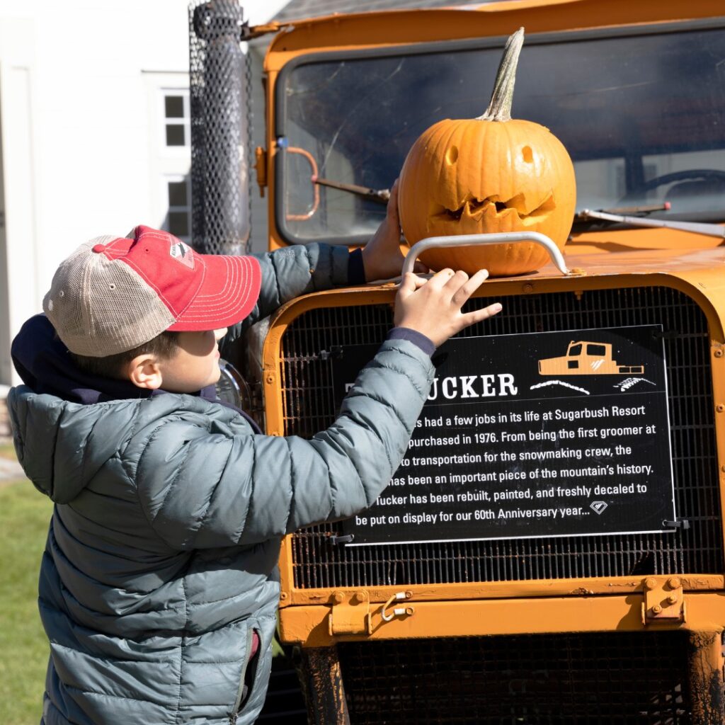 Oktoberfest at Sugarbush includes kids with family fun, too.