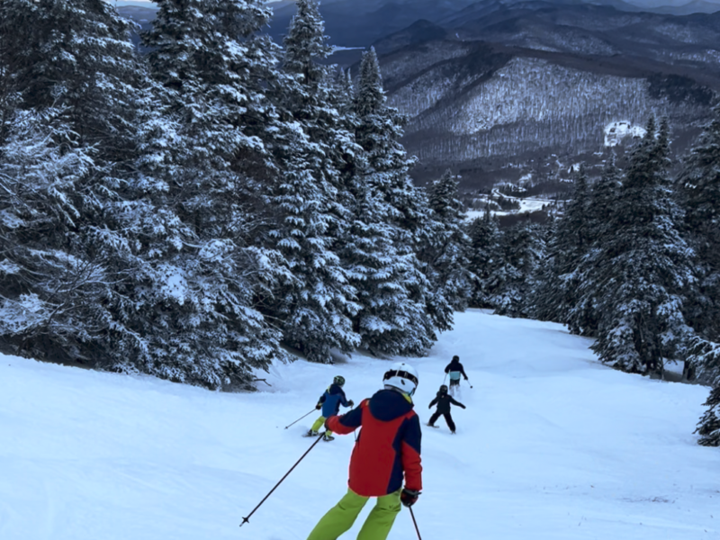 A Family Ski Reunion at Pico