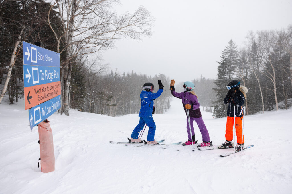 High five for women's ski clinics