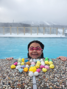 The pool at the Killington Grand hotel