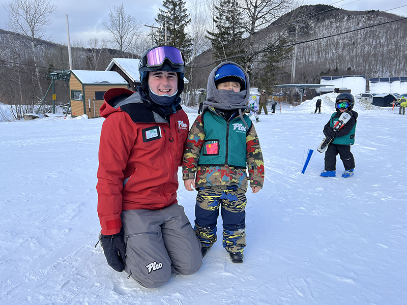 Learning to Ski (and Improve) at Pico Mountain