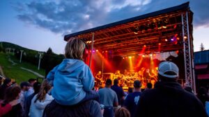 music at Stratton Mountain, Vermont
