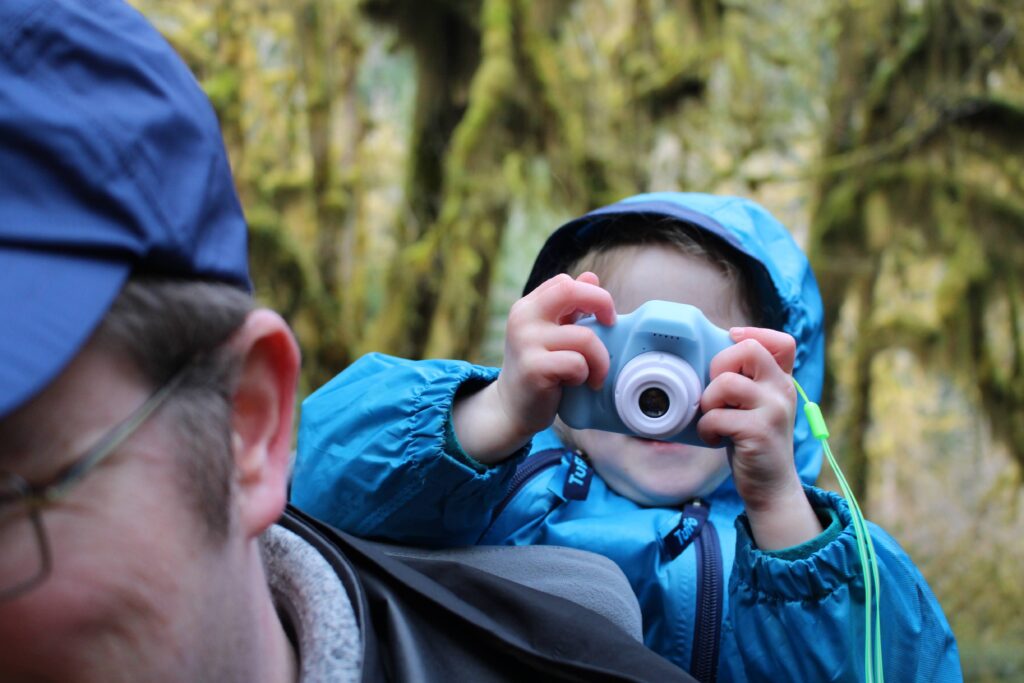 Snapping photos, kids cameras are great for family hikes in Vermont