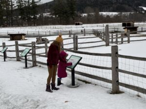 Storywalk at Billings Farm, Woodstock, Vermont