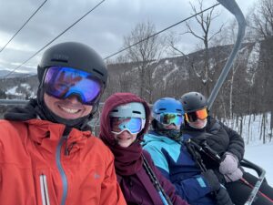 A Sugarbush family ski trip.