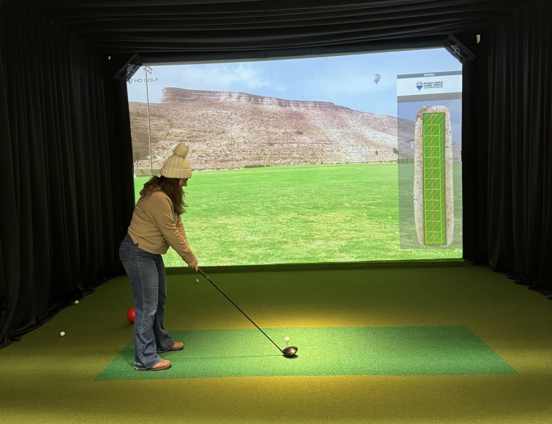 SIM gaming at Sugarbush Resort, Vermont