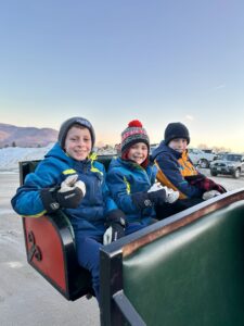 Sleigh rides at Vermont's Mountain Top Resort
