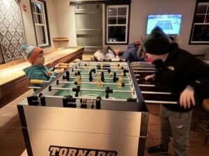 Fussball at the Mad River Barn