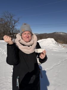 Carin, owner and operator of The Vermont Bed and Breakfast at Russell Young Farm