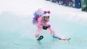 family-friendly spring events at Vermont ski slopes