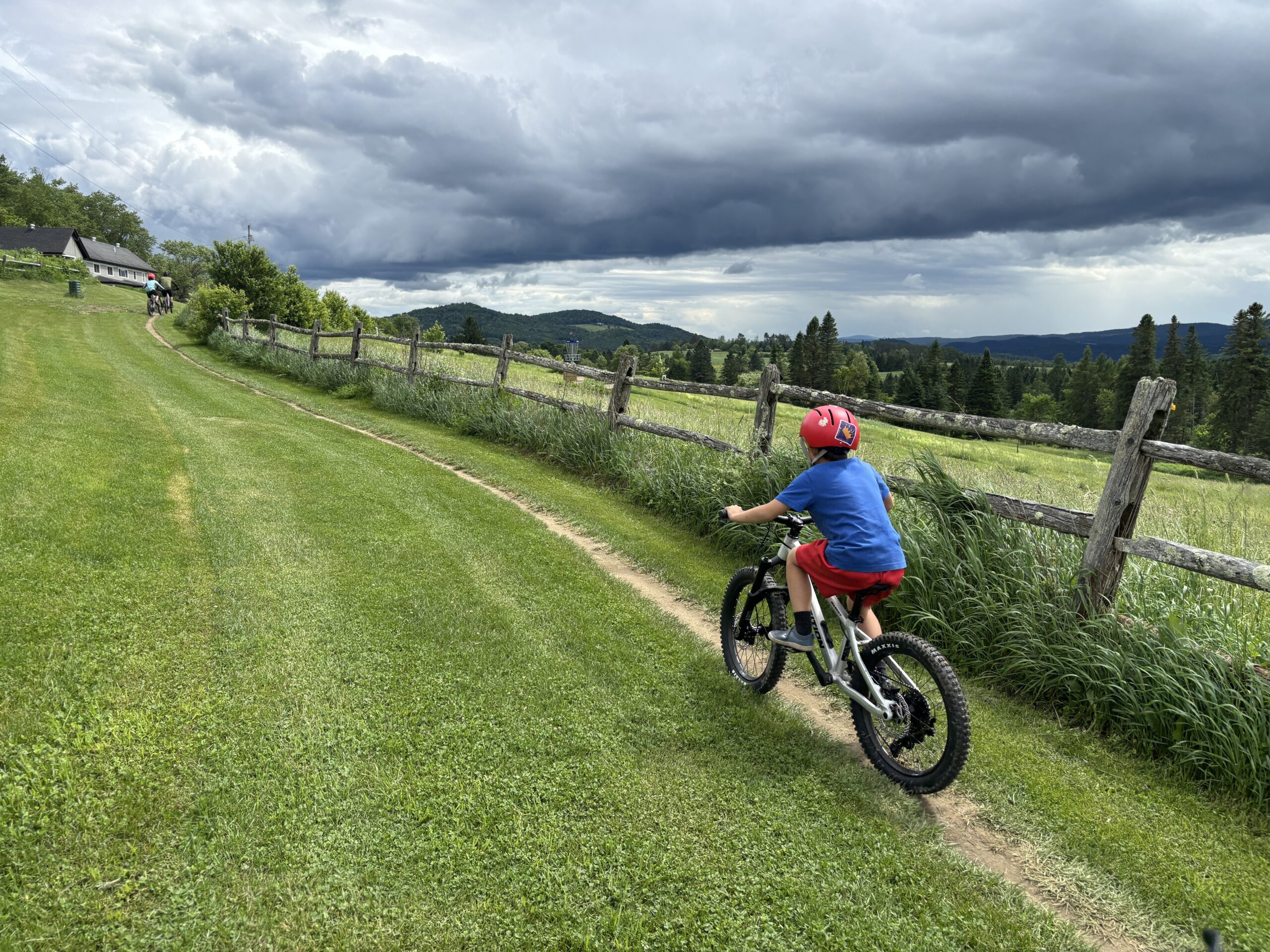 Cross country mountain biking in Vermont