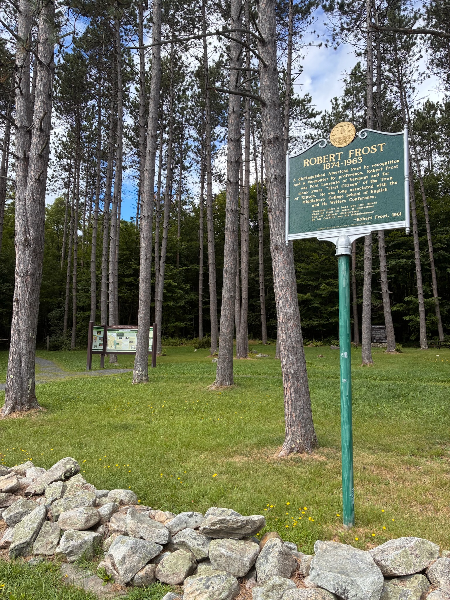 Robert Frost Interpretive Trailhead